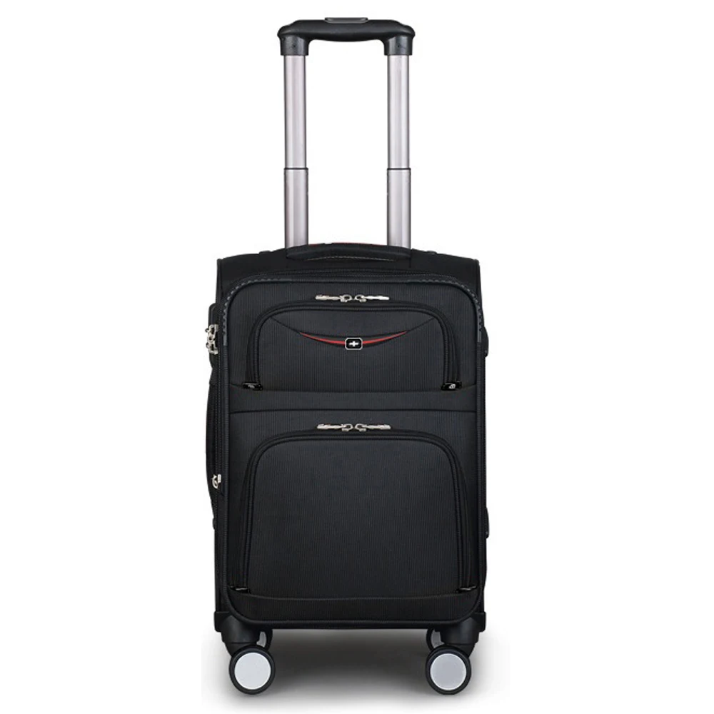 20 Inch Oxford Doek Mannen/Vrouwen Koffer Trolley Reiskoffer Met Spinner Multi-Compartiment Instaptas 50 Liter Capaciteit