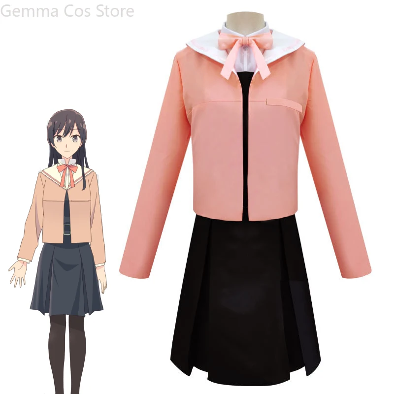 

Bloom Into You Nanami Touko Cosplay Costume Jacket Dress Belt Anime Role Play Uniform Halloween Christmas Carnival Full Set