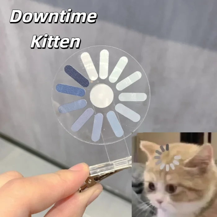 아이들의 할로윈 및 생일 파티를 위한 흥미로운 회전식 두뇌 머리핀