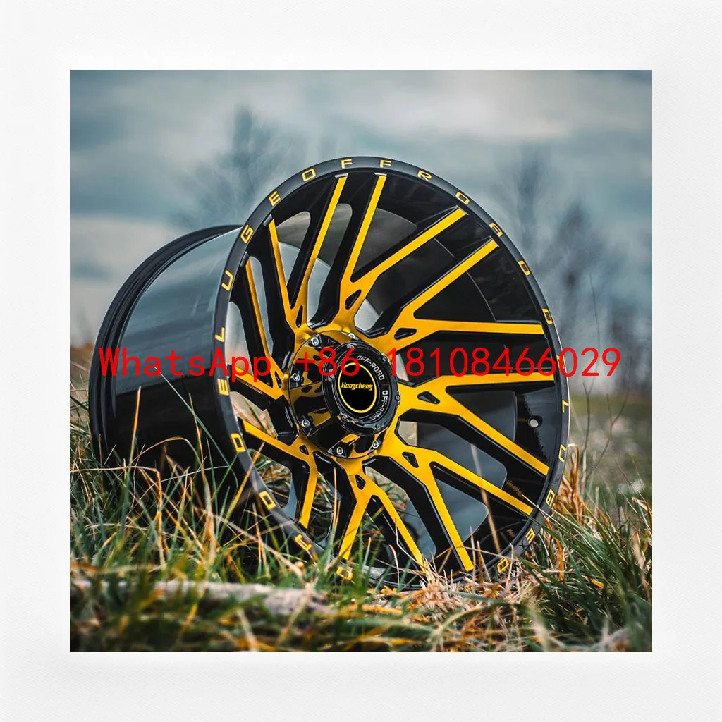 

Color Blocking Design Two-Piece Forged Wheels 18 Inch Alloy Wheels Multi Spoke Wheels With Concave Rims