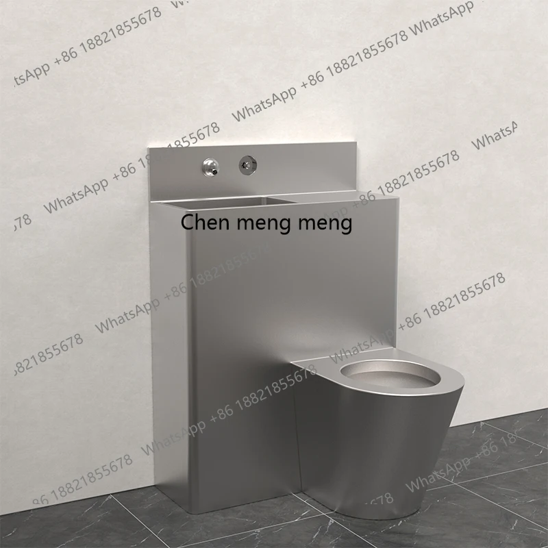 

One-piece toilet 304 stainless steel toilet soft bag toilet anti-freezing crack