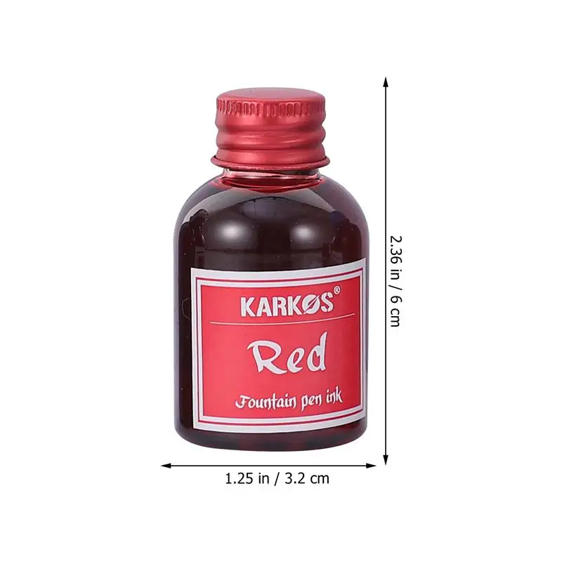 10 Bottles Calligraphy Pen Ink Useful Durable Creative Portable Practical Fountain Pen Ink Writing Ink Painting Ink