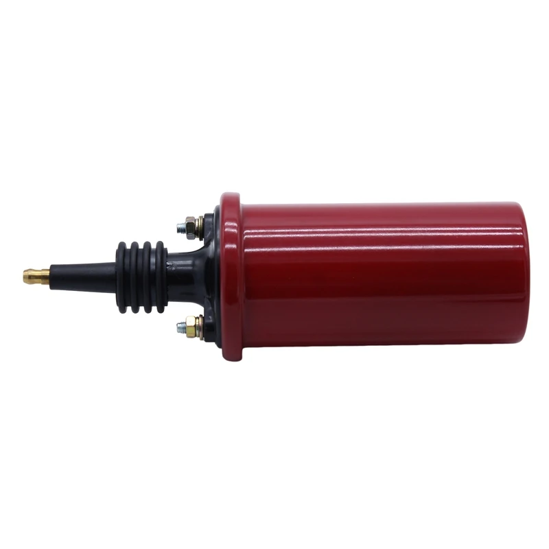 1 Piece MSD8223 Coil Oil-Immersed Coil Ignition Coil Oil Tank Automotive Supplies Red