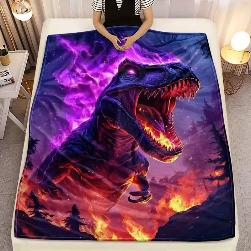 

1 шт. одеяло, мягкое теплое всесезонное одеяло для дома, офиса, кемпинга, идеальный подарок на день рождения, юбилей, распродажа одеял