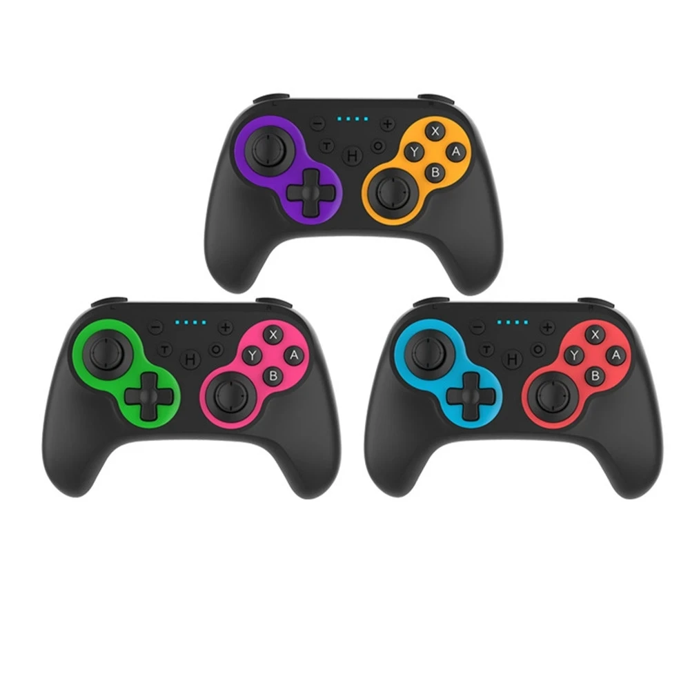 

T31 Mini NFC Wireless Bluetooth Gamepad For Nintend switch oled Game console with wake-up 6-axis gyroscope Turbo function