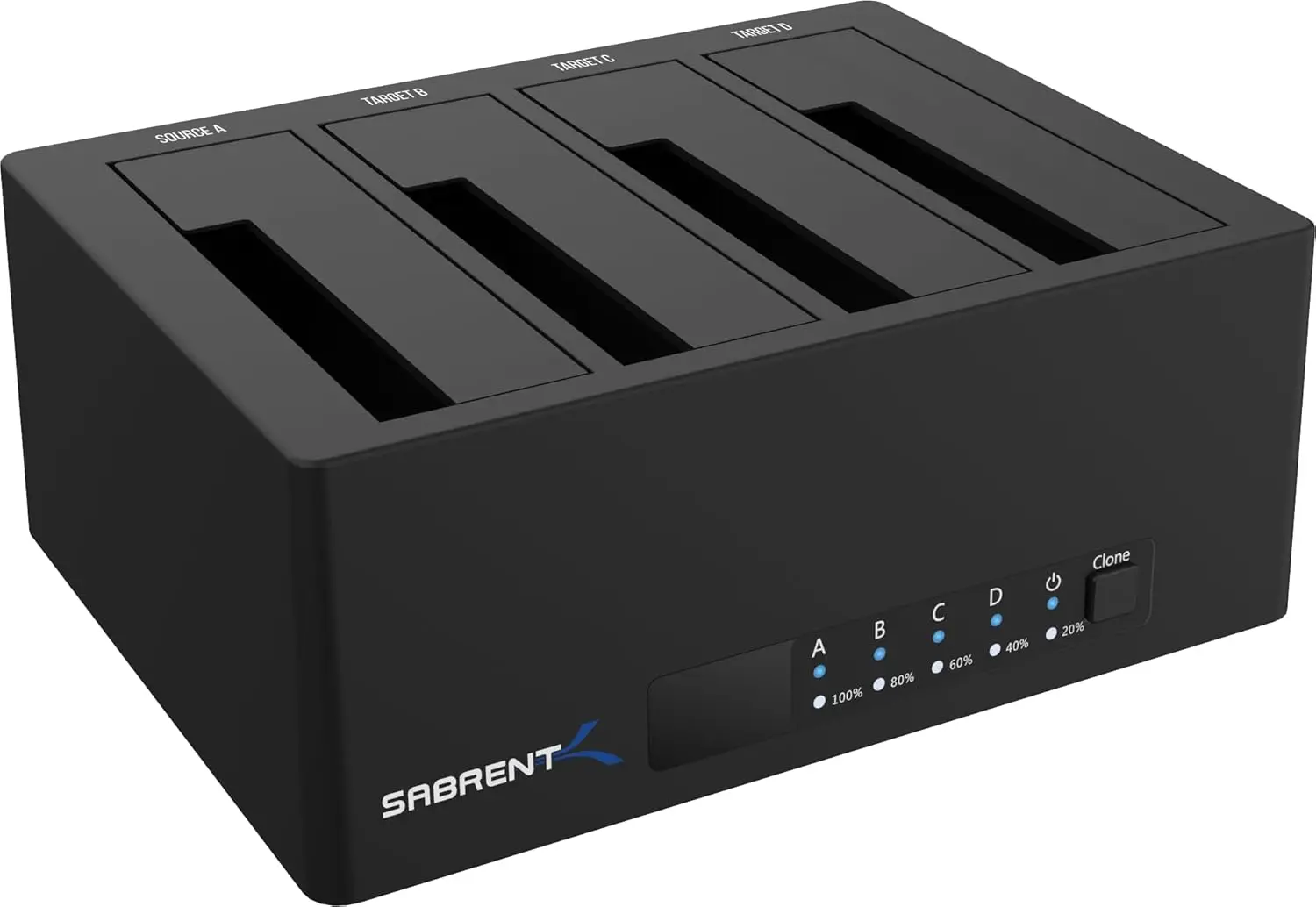 

4-Bay USB 3.0 Docking Station for 2.5” & 3.5” SATA HDD/SSD, Trayless Design, 5Gbps Speed, Offline Clone Function