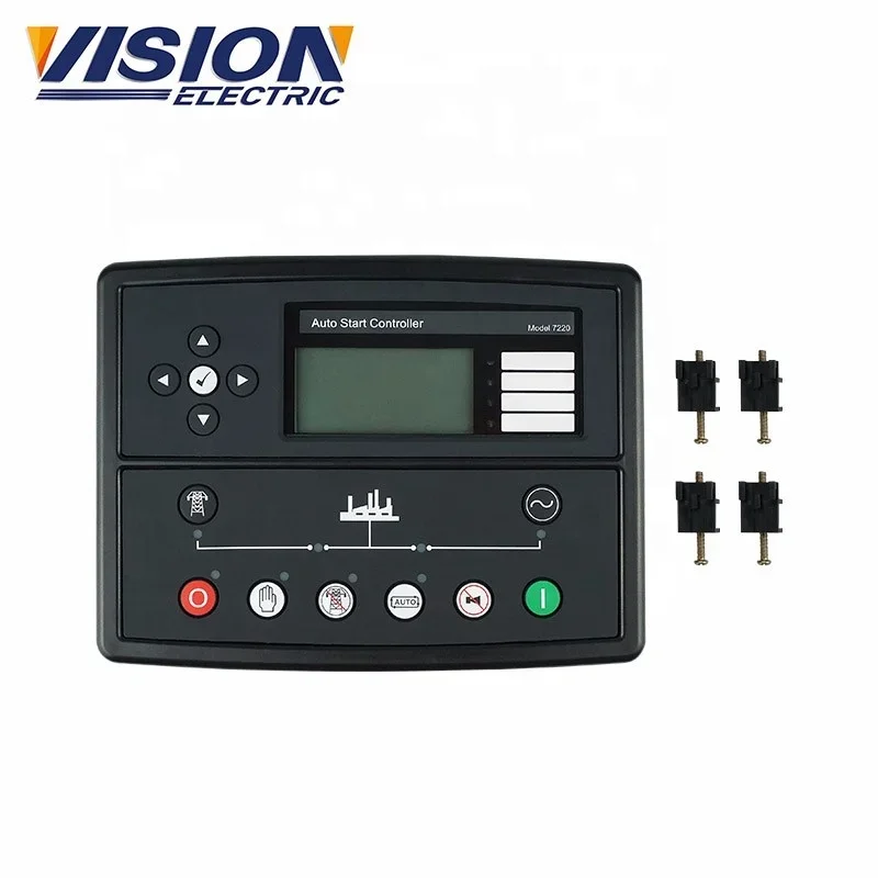 Electronic Auto Start Remote Monitoring Generator Set AMF Deep Sea Controller DSE 7220 Mkii ATS Control Panel Module DSE7220