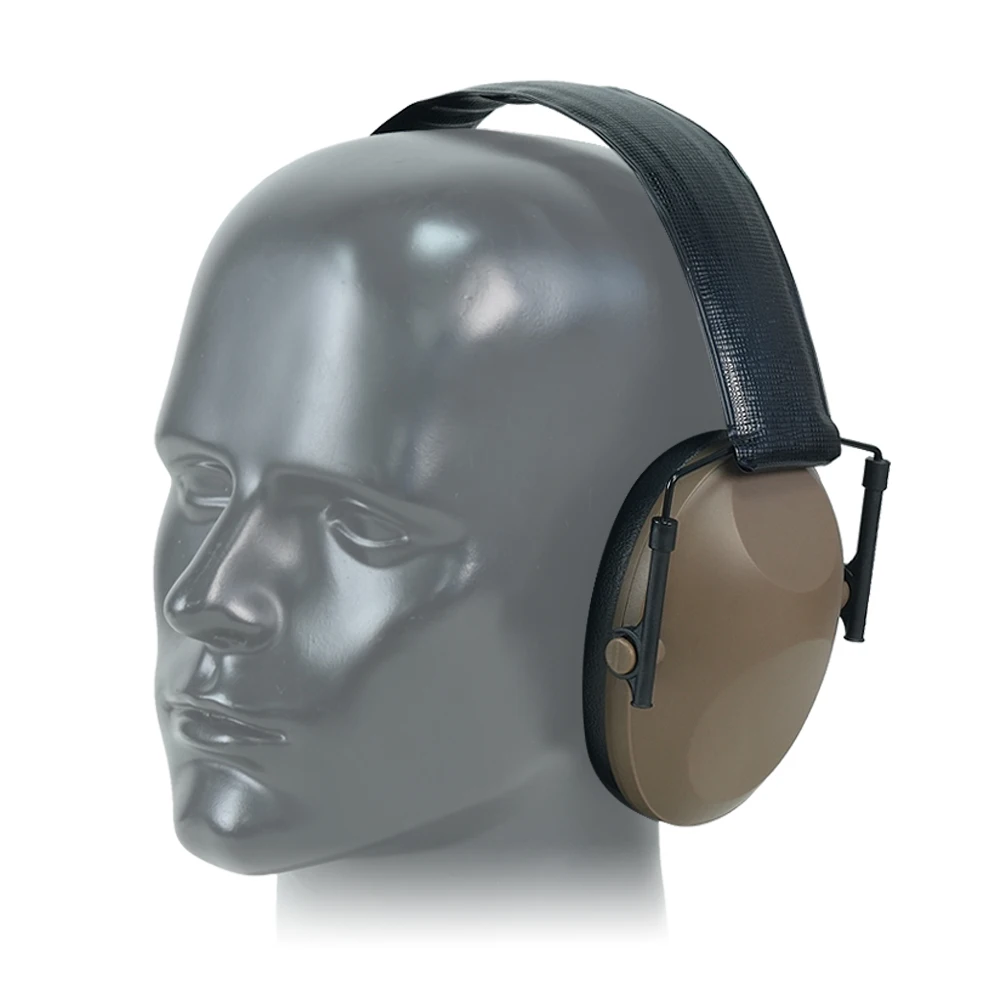 BOOIU Over-Ear Soundproof Ear Muffs - Tactical for Outdoor Activities & Airsoft