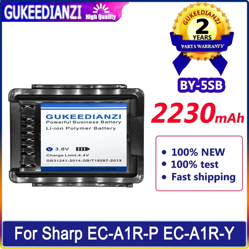 

GUKEEDIANZI Battery BY-5SB 2230mAh For Sharp EC-A1R-P EC-A1R-Y Bateria