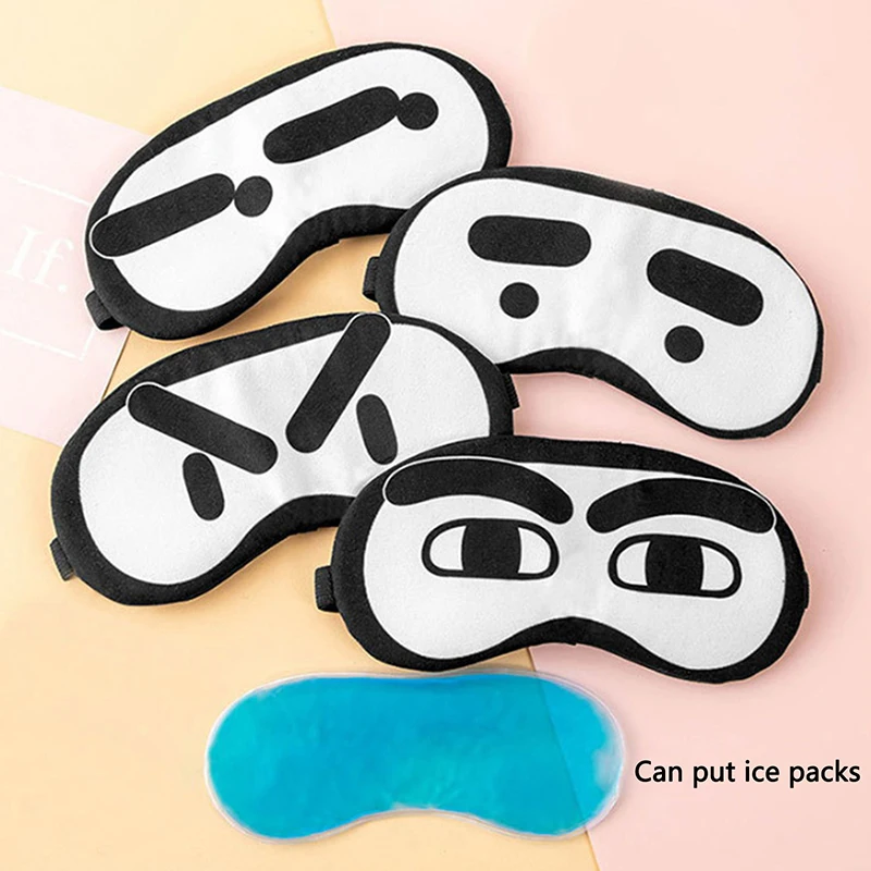 

Cartoon Sleep Eye Mask Cute Funny Anime Eye Cover Sleeping Mask Eye Shade Band Blindfolds Sleep Aids Travel Rest Eyepatch