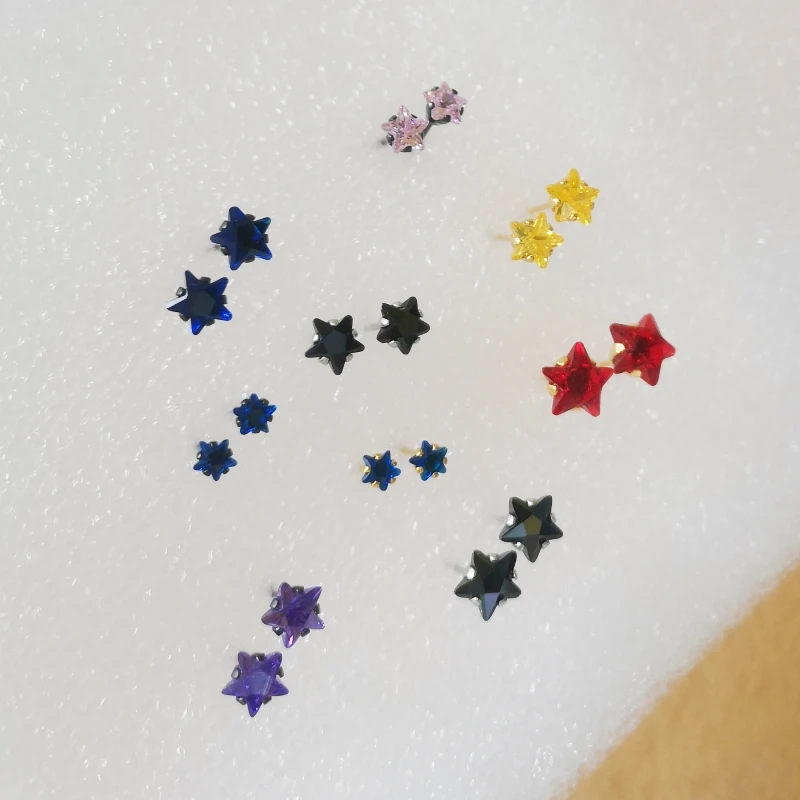 Серьги-гвоздики-со-звездами-aaa-и-разноцветными-цирконами-с-иглами-из-нержавеющей-стали-короткие-ювелирные-изделия-без-аллергии