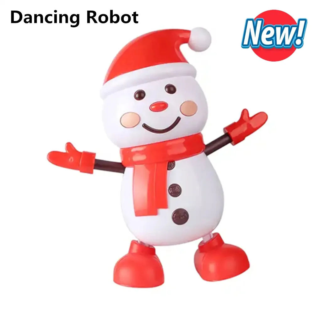 Cuteoy Christmas Dancing Snowman Twisting Toy With Lighting, Music, Dance, Gifts For Kids