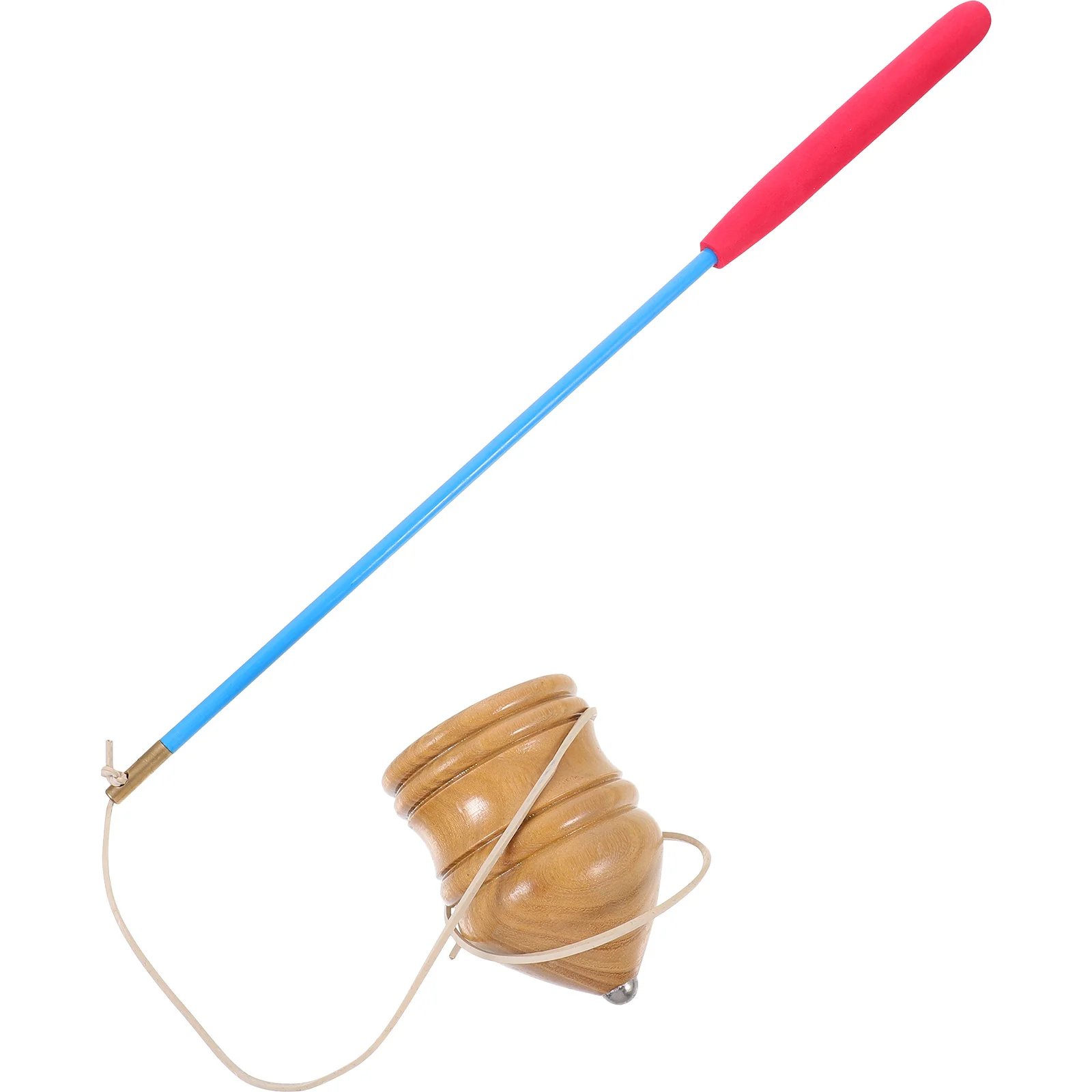 Parte superior de madeira 7cm, madeira de olmo marrom, faça você mesmo, giroscópio peg-top, habilidade infantil vintage, desenvolvimento de motor fino, presente educacional para crianças