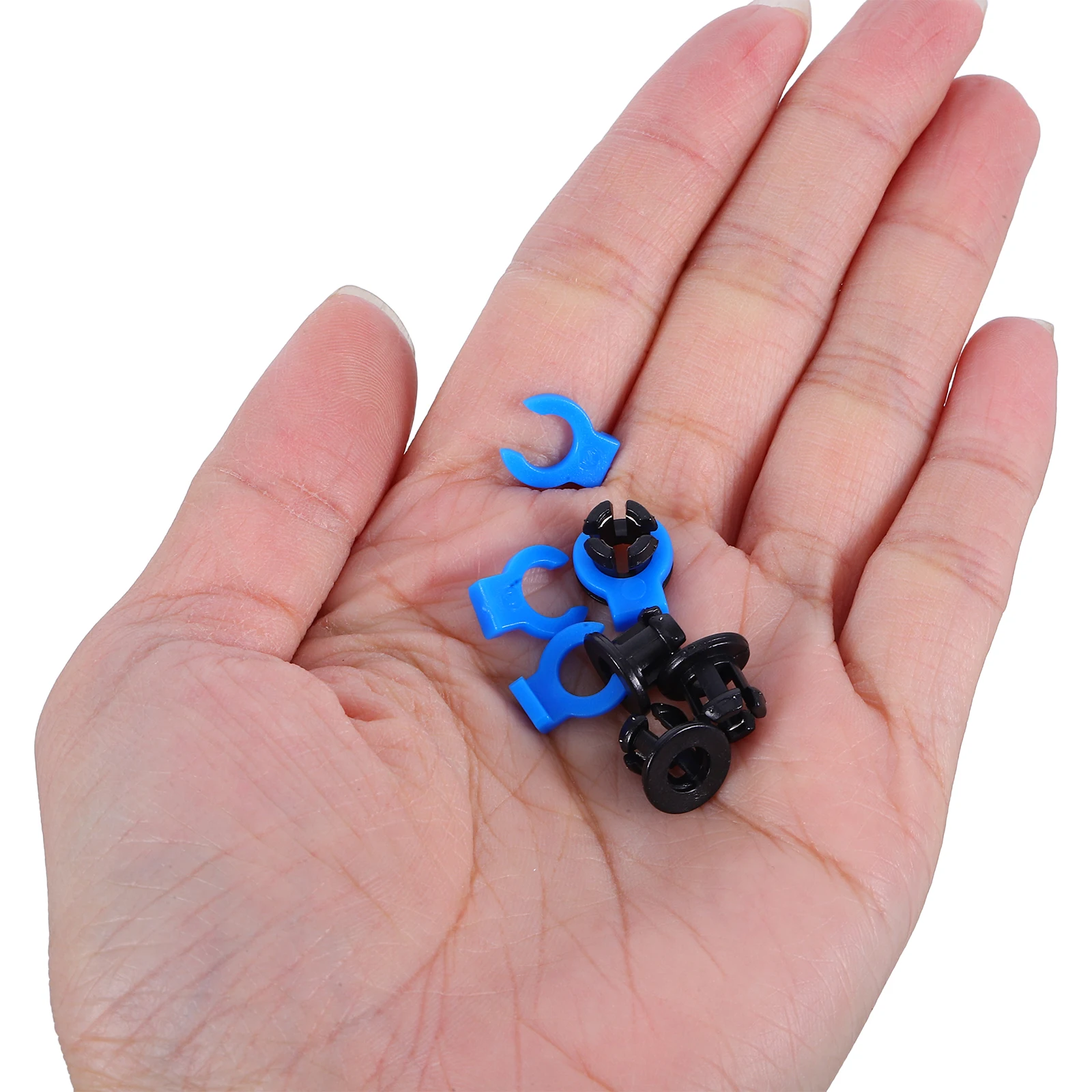 

1 set 3D Collect Clip For Collet Clip Tube Clamp for Hotend Extruder Plastic Collect Clamp For Hotend Coupling 4mm