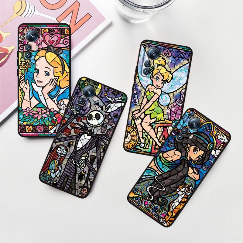 

Anime Princess Mickey Mouse For Xiaomi Mi 13T 13 12T 12 11T 11i 11 A3 10T 10 9 Pro Lite Ultra 5G Black Cover Phone Case