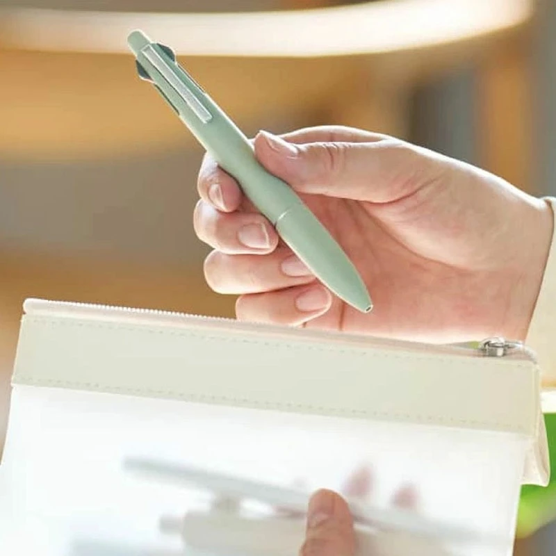 اليابان Uni Jetstream 4 & 1 قلم حبر جاف MSXE5LS05 متعدد الوظائف 4 ألوان لايت اللمس النفط قلم رصاص ميكانيكي Seiko العرض