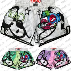 Mma muay thai shorts de alta velocidade elástica seco respirável boxe sanda shorts calças de combate livre calças de combate misturadas troncos de boxe