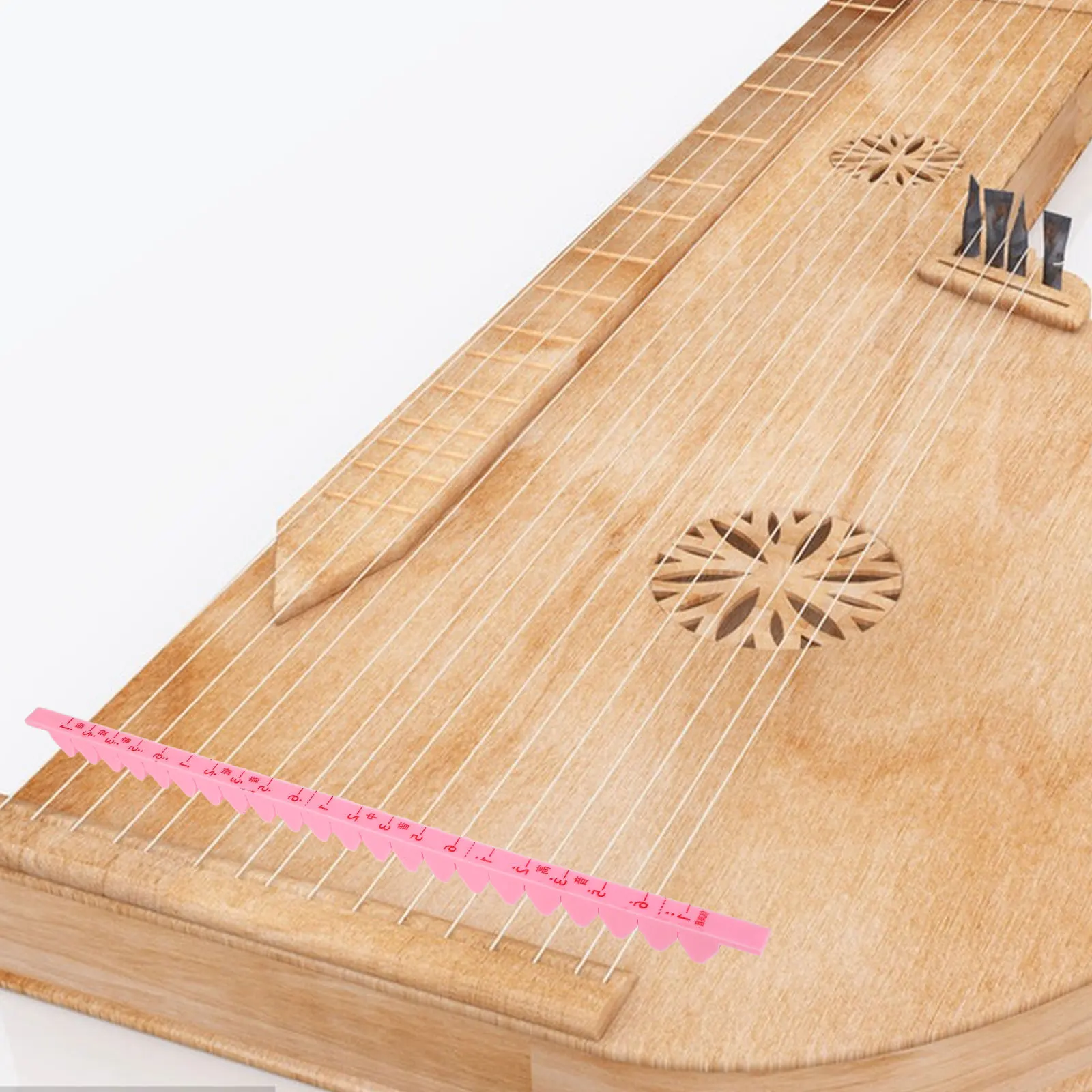 

Silicone Guzheng Practice Mute Strip Durable Soft Sound Reducer for Guzheng Home Instrument Accessory Instrument