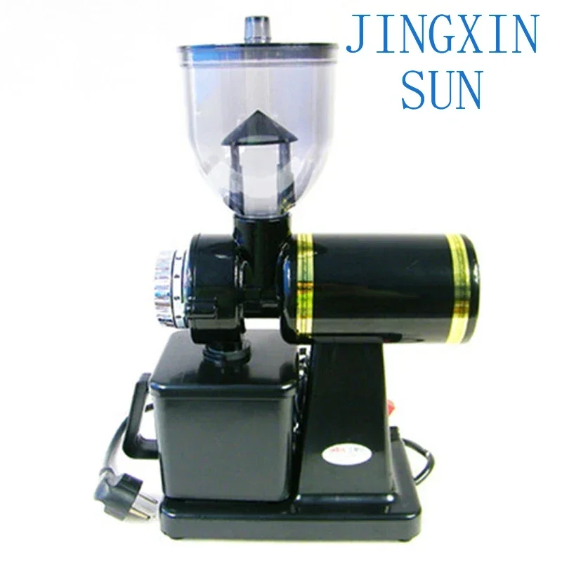 M520-A Electric Coffee Grinder Coffee Mill Bean Grinder Machine Thickness Adjustable Flat Burrs Grinding Machine 220V