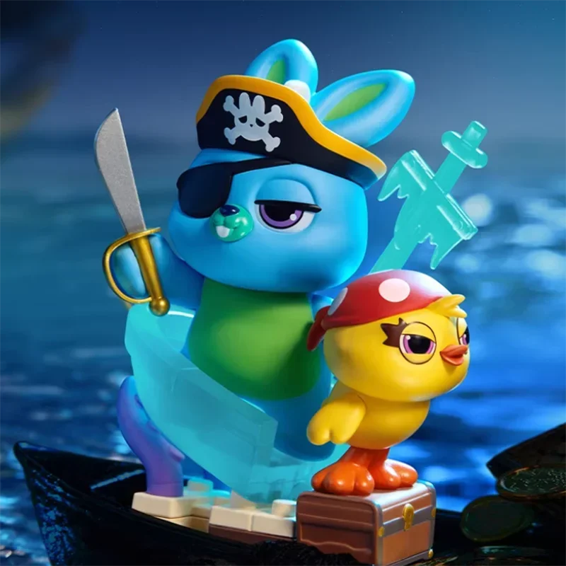 

POP MART Disney/Pixar SPOOKY NIGHT Series Модная слепая коробка игрушки Mystery Box Mistery Фигурка Модель-сюрприз Подарок на день рождения