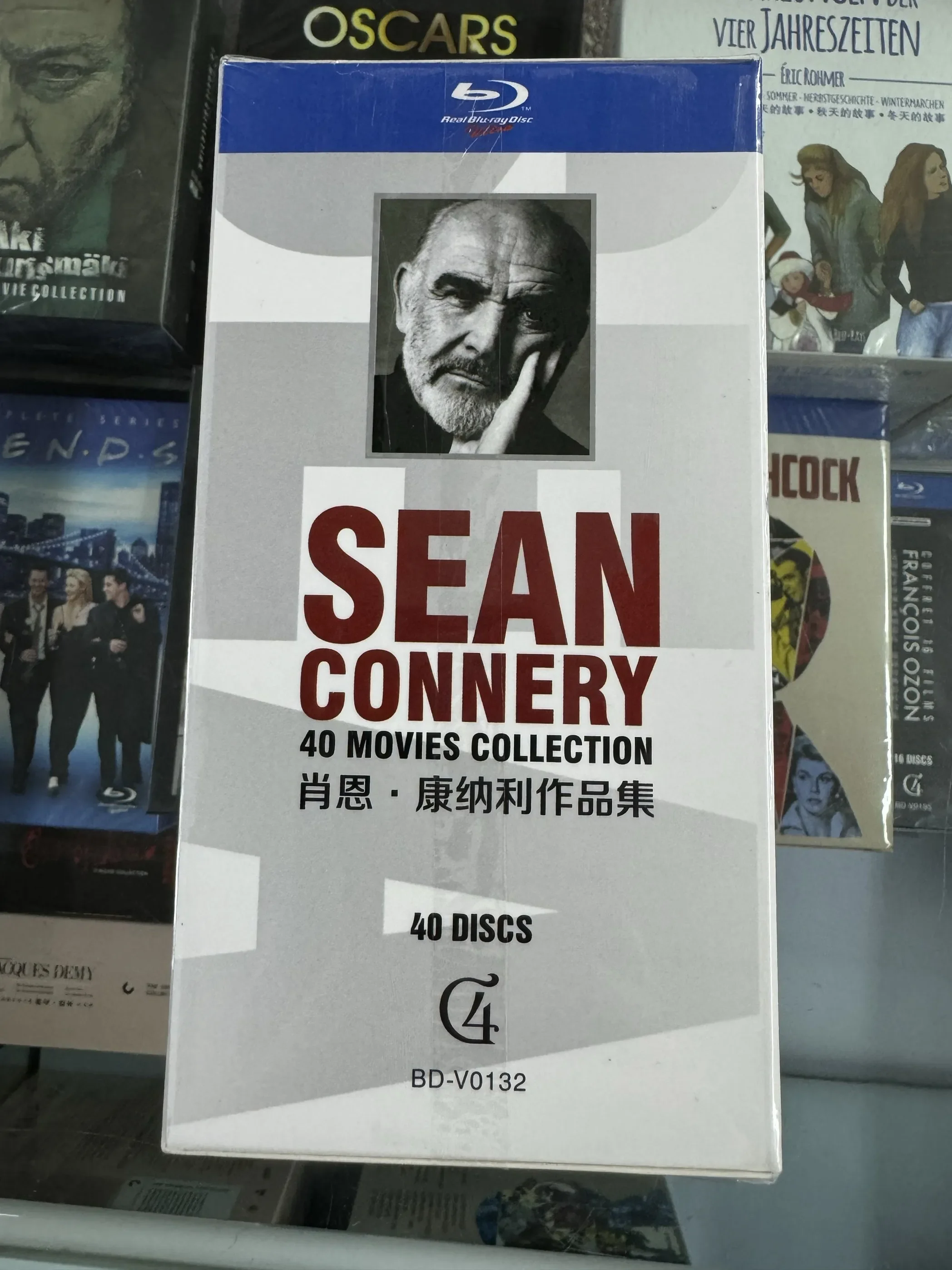 Blu-ray Disc Collection of Classic High-Definition Films Starring Sean Connery for All Models New Sealed Box Set YIHUI