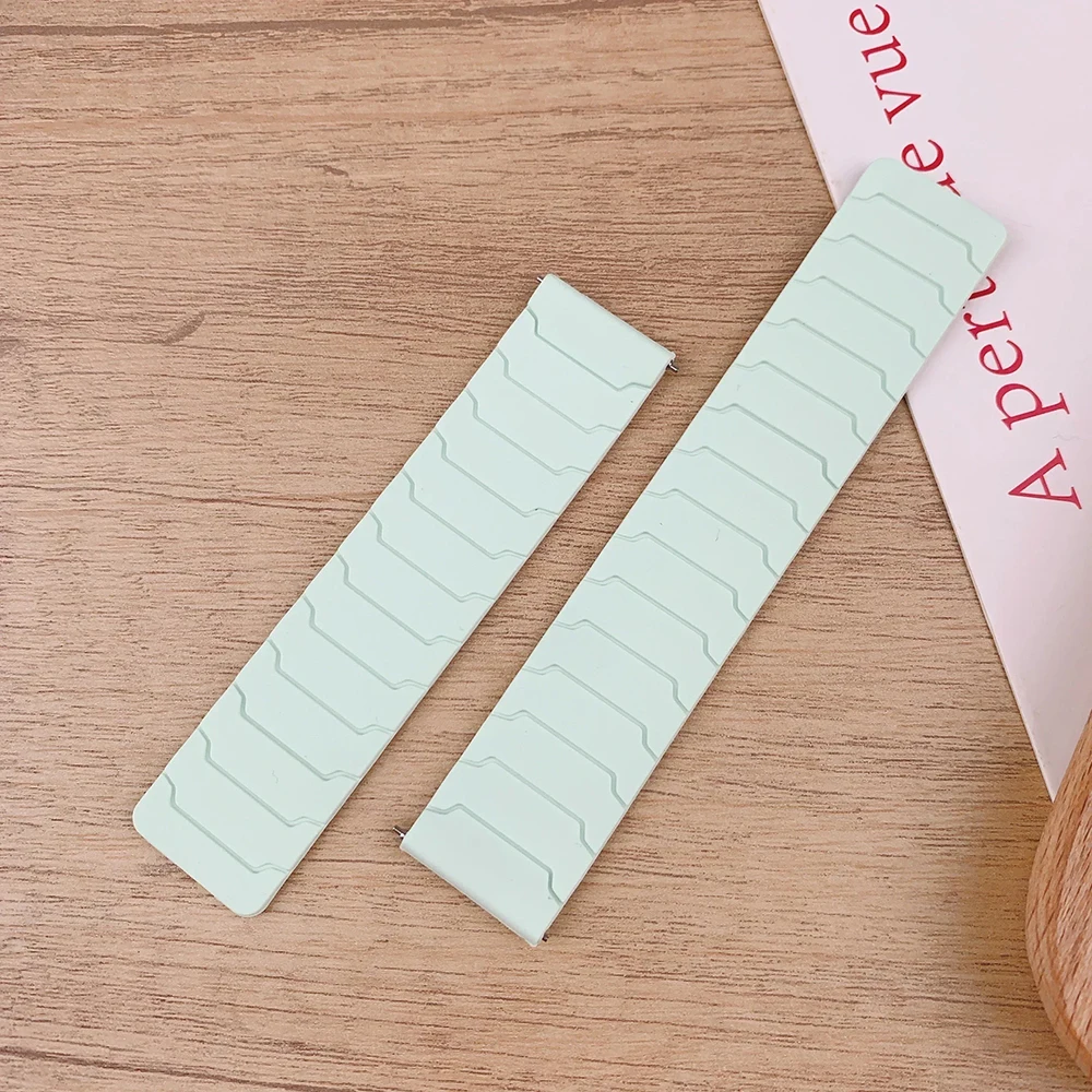 Магнитный силиконовый ремешок 22 мм для Huawei Watch 5/4/3Pro, спортивный браслет для Huawei Watch GT 5 Pro GT5 GT4 GT3 GT2, браслет Correa