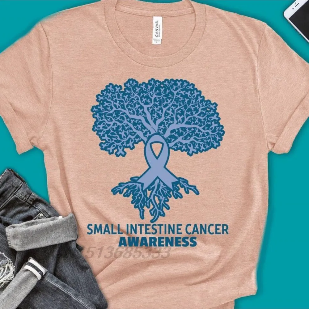 Esophageal Cancer Awareness Tree Of Life Women Vintage T-shirts Duchenne Muscular Dystrophy Shirt DMD Unisex Cotton Clothing