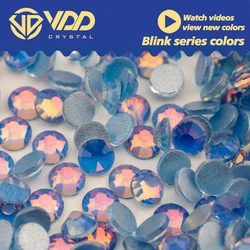 VDD 463 Blink-Ocean SS4-SS30 High Quality Glass Rhinestones Crystal Flatback Strass Stones For DIY Nail Art Accessories