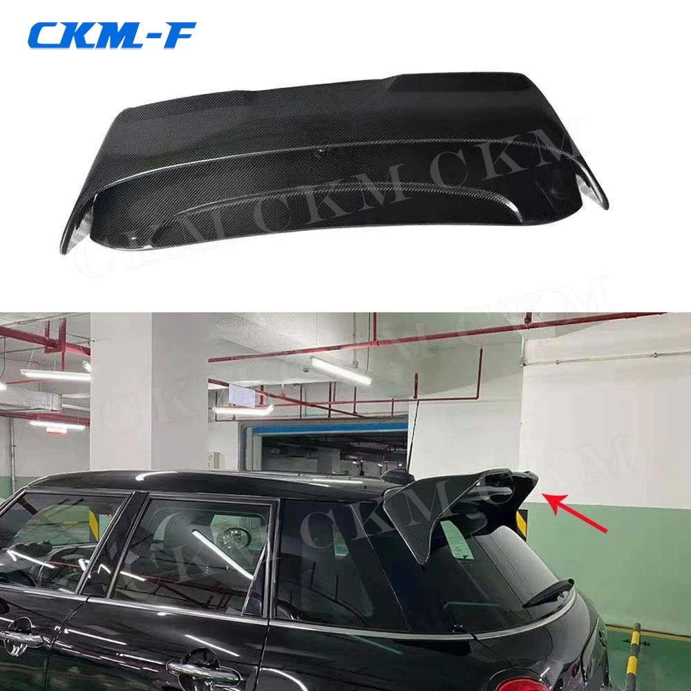 

Carbon Fiber Rear Roof Wing Spoiler Lip Racing Trim Body Kit Rear Roof Spoiler Wing for BMW Mini F55 F56