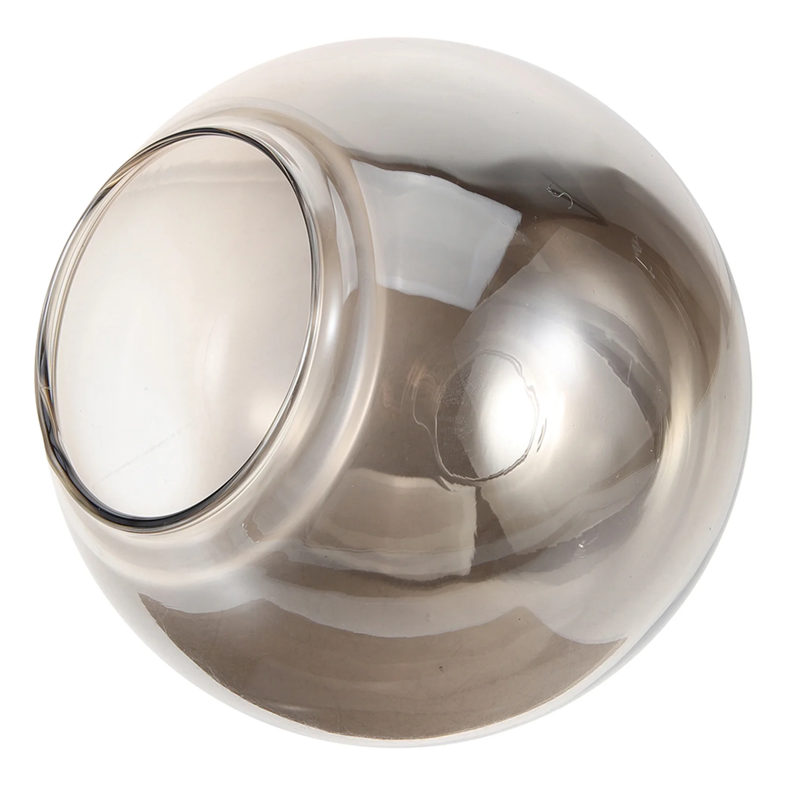 

Изысканный стеклянный абажур для замены подвесного светильника, крышка подвесного светильника с закругленным краем, безопасный дизайн, белый абажур