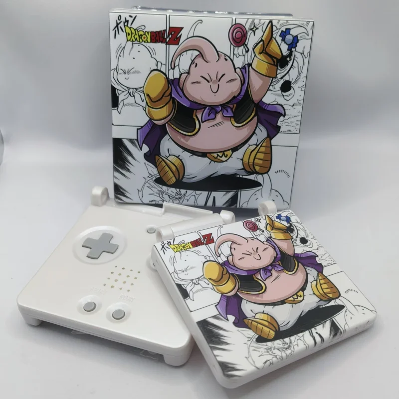 GBA SP Limited Edition Hülle mit Box: EVA Rei und Asuka | UV-Verfahren Mattierte Ersatzschale – Detail 5