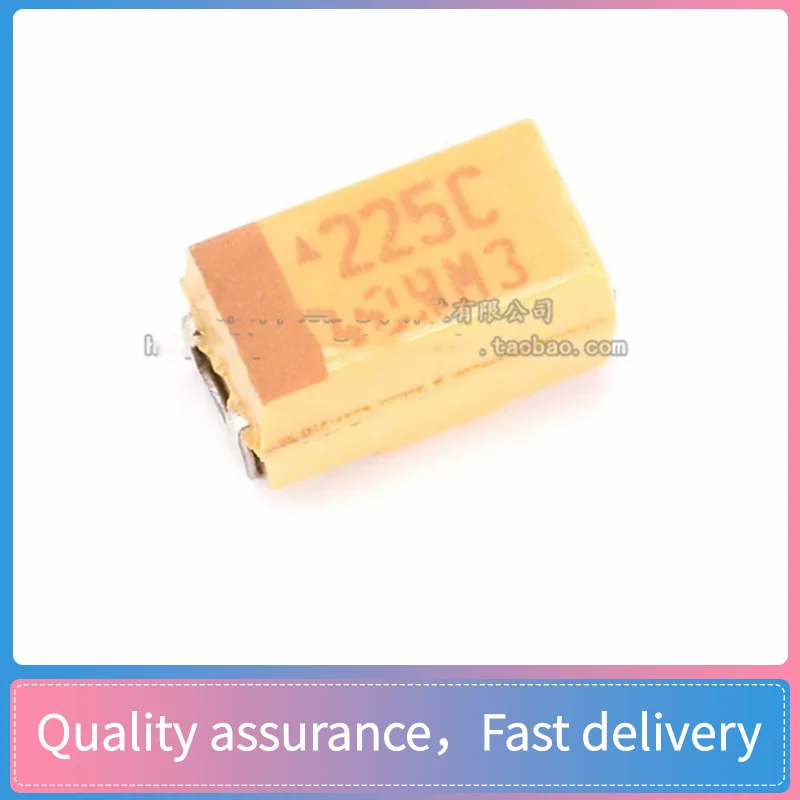 

10pcs 3216A 16V 2.2UF ±10% TAJA225K016RNJ 1206 SMD Tantalum capacitor