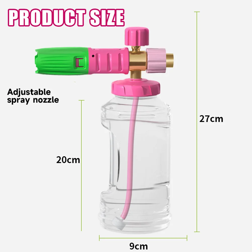 

Автомобильный распылитель пены для чистки мотоциклов, автомобилей, крышков, подъездных дорог, грузовиков, внедорожников, стен, полов, пенопластовый чайник высокого давления для мойки автомобилей