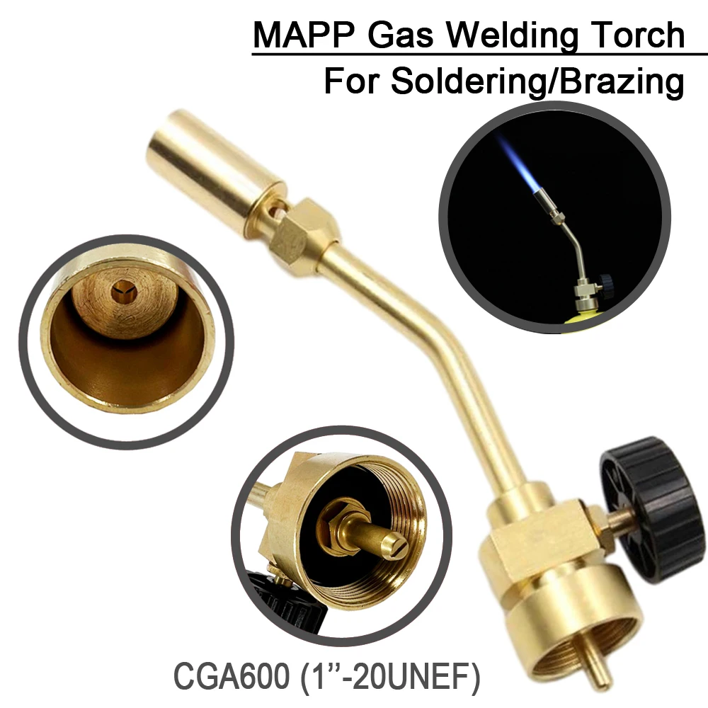 High Flame Adjustable Flame Excellent Material Brass Pencil Flame Torch Head Kit Propane For Gas Welding Torch MAPP