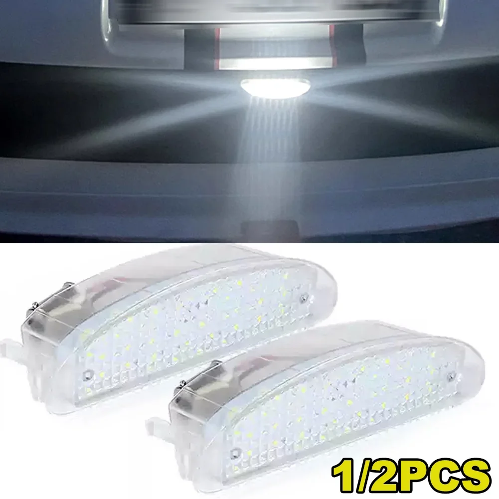 

1/2 шт. светодиодные фонари для подсветки номерного знака OEM: 7700410754 для Renault Clio MK2 1998-2005, для Twingo 1 1993-2007, автомобильный стайлинг, 24 SMD
