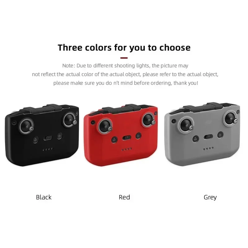 BRDRC Silicone Cover for DJI MINI 3 PRO RC-N1/Mavic 3/3 Classic/Air 2/2S/Mini 2 Remote Controller Protective Case Dustproof Case