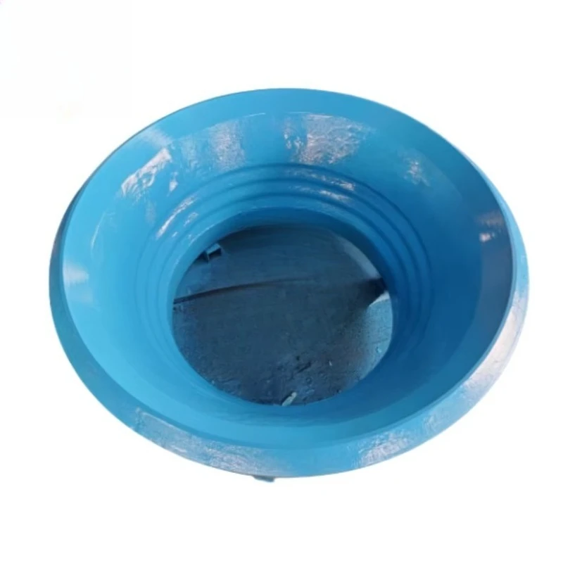 قطع غيار كسارة مخروطية CH440 CH660 من المصنع ملحقات بطانة وعاء من الصلب المنغنيز العالي للتعدين #4