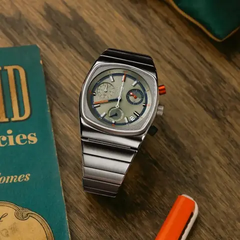 CILOA sports square green watch men's brand authentic 2025 new trend fashion high quality light luxury gift quartz watch