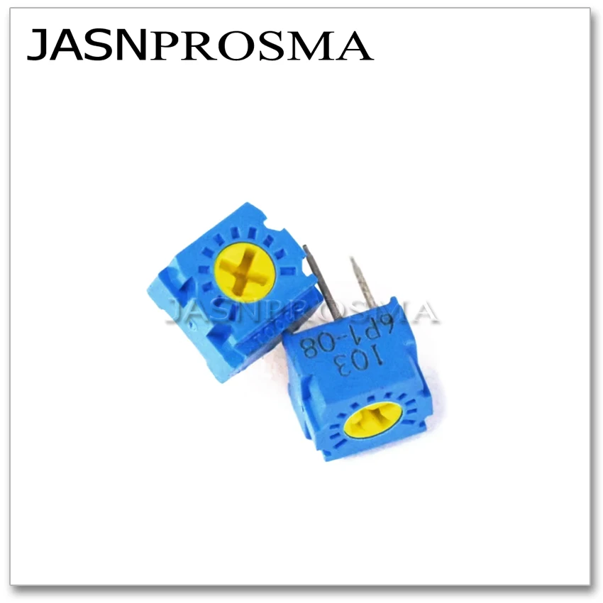 JASNPROSMA 50PCS GF063P1 1K 2K 5K OHM 102 202 502 TOCOS B102K B202K B502K original Adjustable Trimmer resistor Potentiometer