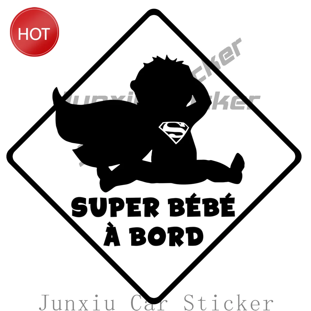 Super Bebe On Board Vinyl Sticker For Travel Case Outdoor Creative Decal Exterior Decoration Outdoor Accessories Auto Car