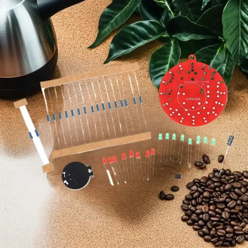 Kit di saldatura modulo timer NE555 – Pratica assemblaggio con LED lampeggianti bicolore - Progettato per compatibilità Arduino