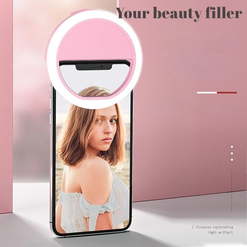 Flash 36LED Photographic Lighting Dimmable Camera Photo/Studio/Video Photography Selfie Ring Light for iphone7 Samsung
