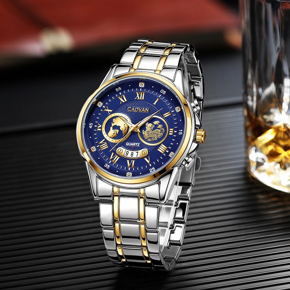 1Pcs Men's Simple Watch, Perfect Gift For Ramadan, Graduation Season, Halloween, New Year Eve