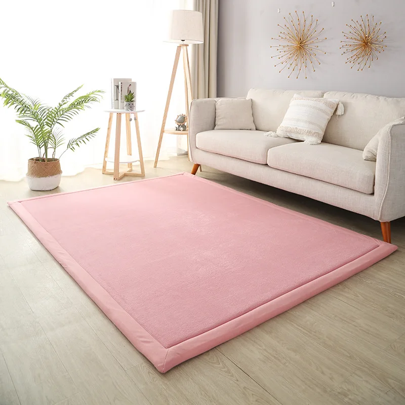 3cm Thickened Japanese Style Tatami Carpet Living Room Rugs Kids Bedroom Floor Mattress Mat Thick Tapetes Children Play Rug