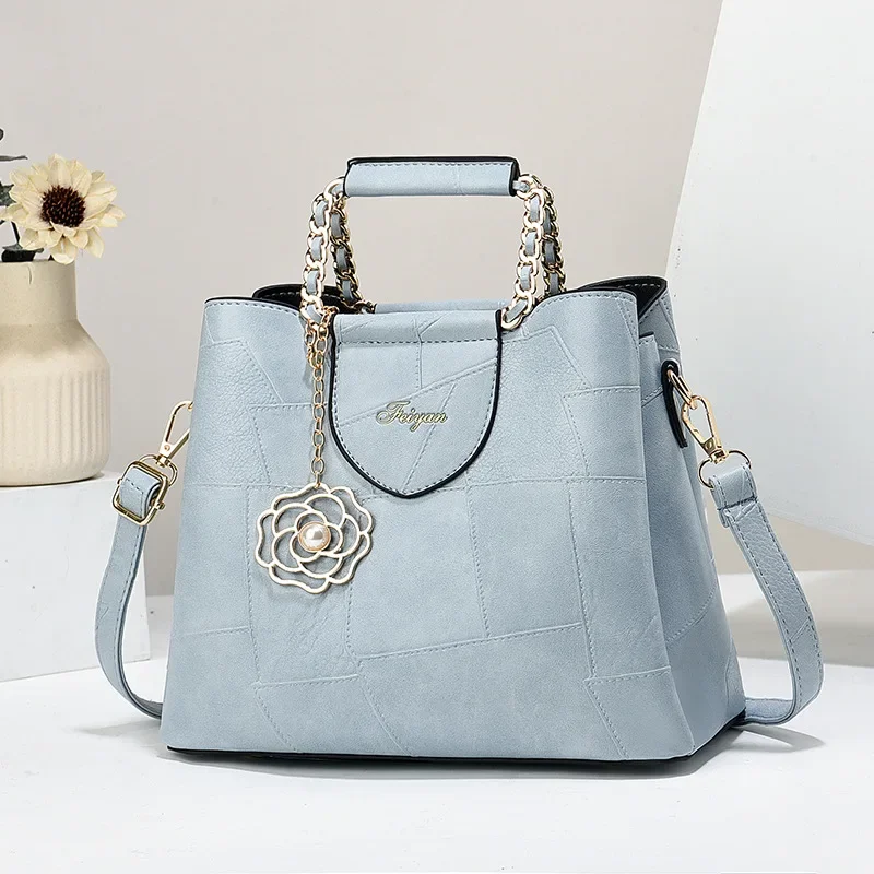 

2024, новые роскошные женские сумки через плечо из мягкой кожи, модные женские сумки, дизайнерская женская сумка-мессенджер, основная сумка