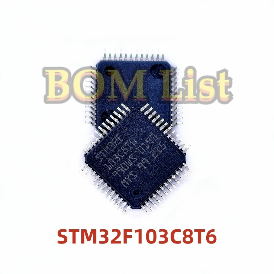 New Original STM32 STM32F STM32F103C8T6 72MHz 128KB Flash Embedded Development microcontroller in Stock