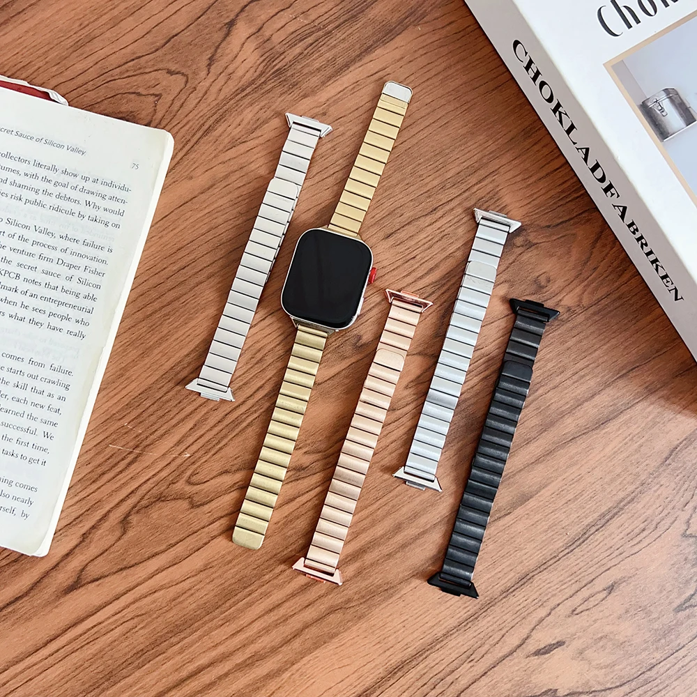 سوار معدني مغناطيسي لساعة Huawei Watch Fit 3 سوار ساعة بديل مغناطيسي من الفولاذ المقاوم للصدأ للرجال والنساء