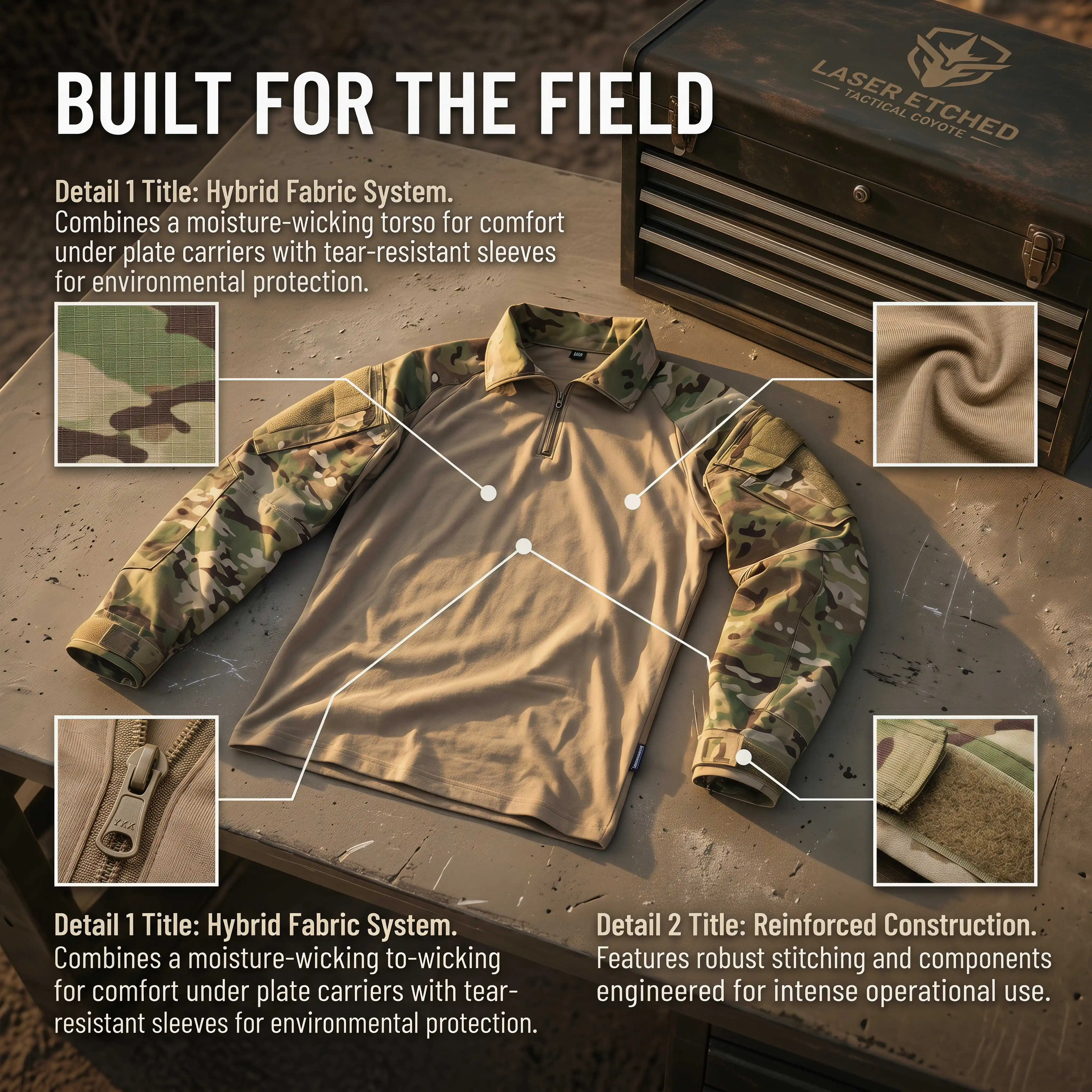 Tactical Training Uniform G3 Physical Training Uniform Outdoor Sports Long-Sleeved Quick-Drying Men's Combat Frog Suit