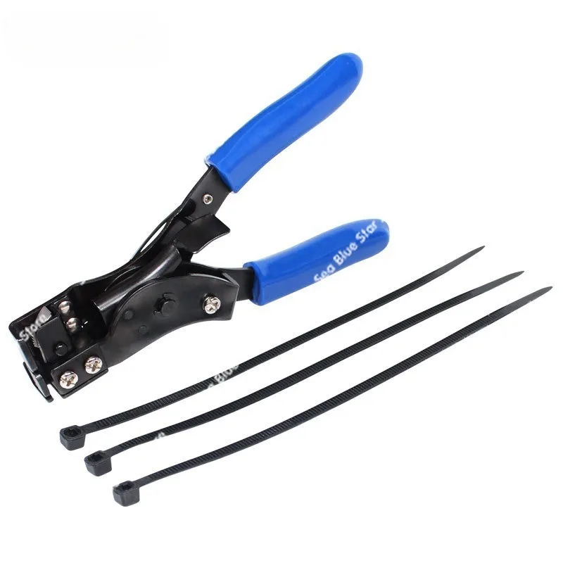 Nylon Cable Tape Collector Cable Tape Pliers, Tie Gun, Binding and Cutting 2-in-1 Tool 2.4-12 mm