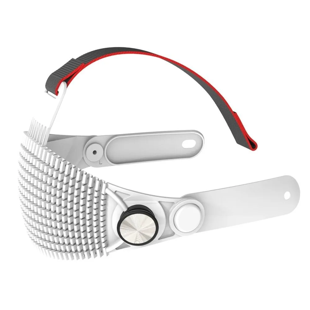 

Adjustable VR Headbands Ergonomic Breathable Fixed Support Strap Stable Soft Silicone Head Strap for Meta Ques t3/Quest 3S